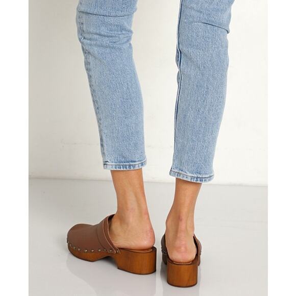 Seychelles Tan Leather Clogs - Picture 3 of 12